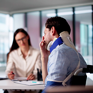 Worker Injury And Disability Compensation. Social Security Claim